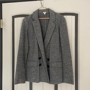 JCrew Wool sweater blazer